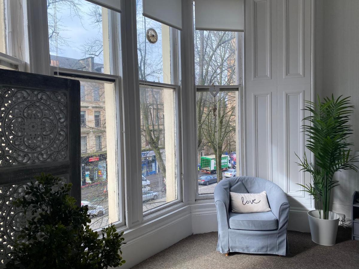 Captivating Apartment In Glasgow Westend Uk Buitenkant foto