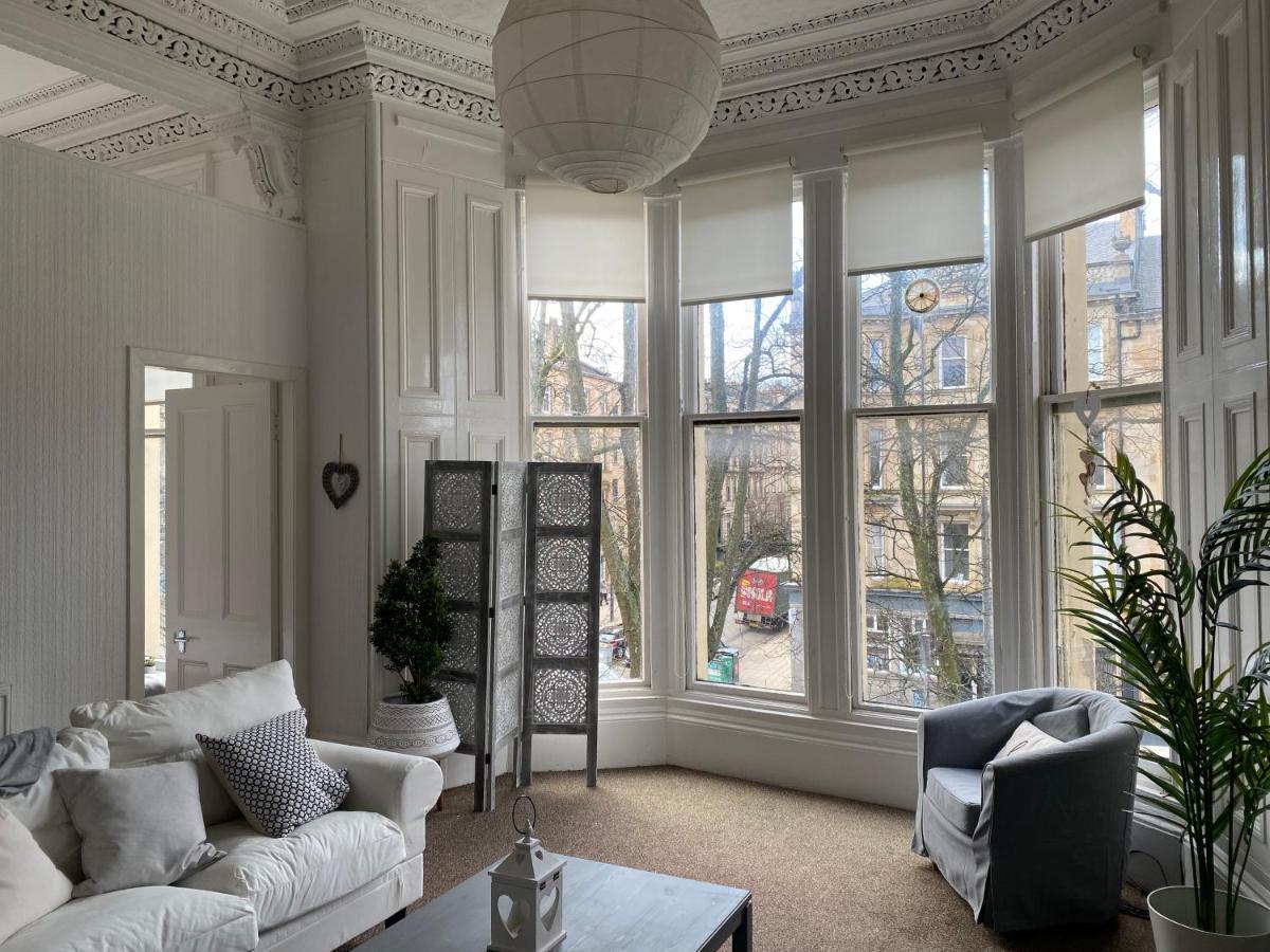 Captivating Apartment In Glasgow Westend Uk Buitenkant foto